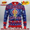 MLB Chicago Cubs Grinch Hand Christmas Light Ugly Christmas Sweater
