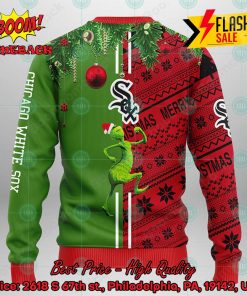 mlb chicago white sox grinch and max ugly christmas sweater 2 hSJp3