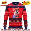 MLB Cleveland Guardians Minions Christmas Circle Ugly Christmas Sweater