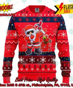 MLB Cleveland Guardians Santa Claus Dabbing Ugly Christmas Sweater