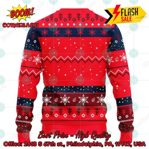 MLB Cleveland Guardians Santa Claus Dabbing Ugly Christmas Sweater