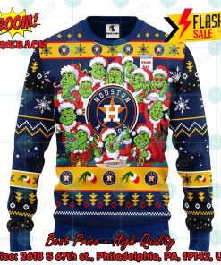 MLB Houston Astros 12 Grinchs Xmas Day Ugly Christmas Sweater