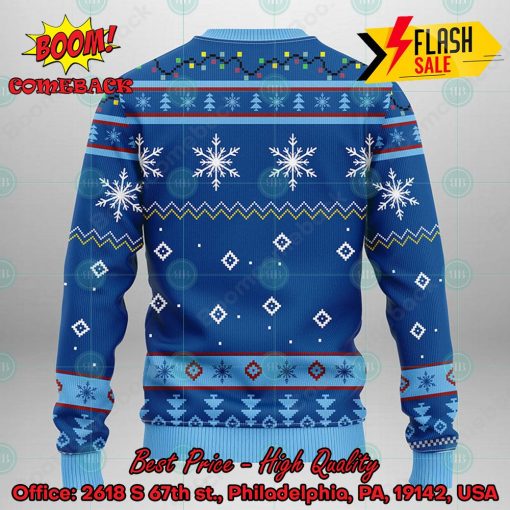 MLB Kansas City Royals Grinch Santa Hat Ugly Christmas Sweater
