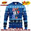 MLB Kansas City Royals Minions Christmas Circle Ugly Christmas Sweater