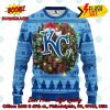 MLB Kansas City Royals Skull Flower Ugly Christmas Sweater