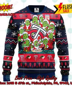 MLB Minnesota Twins 12 Grinchs Xmas Day Ugly Christmas Sweater