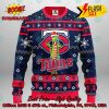 MLB Minnesota Twins Groot Christmas Circle Ugly Christmas Sweater