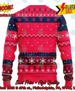 MLB Minnesota Twins Mickey Mouse Ho Ho Ho Ugly Christmas Sweater