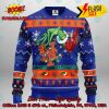 MLB New York Mets Grinch Santa Hat Ugly Christmas Sweater