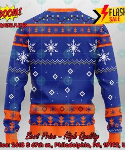 MLB New York Mets Grinch Santa Hat Ugly Christmas Sweater