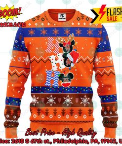 MLB New York Mets Mickey Mouse Ho Ho Ho Ugly Christmas Sweater