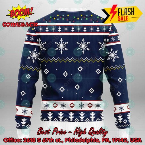 MLB New York Yankees Grinch Santa Hat Ugly Christmas Sweater