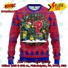 MLB Philadelphia Phillies Pug Candy Cane Ugly Christmas Sweater