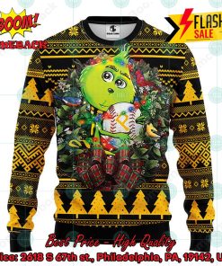 MLB Pittsburgh Pirates Grinch Christmas Circle Ugly Christmas Sweater