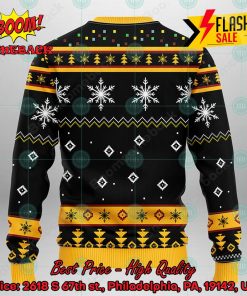 MLB Pittsburgh Pirates Grinch Santa Hat Black Ugly Christmas Sweater