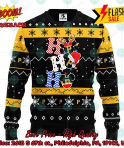 MLB Pittsburgh Pirates Mickey Mouse Ho Ho Ho Ugly Christmas Sweater