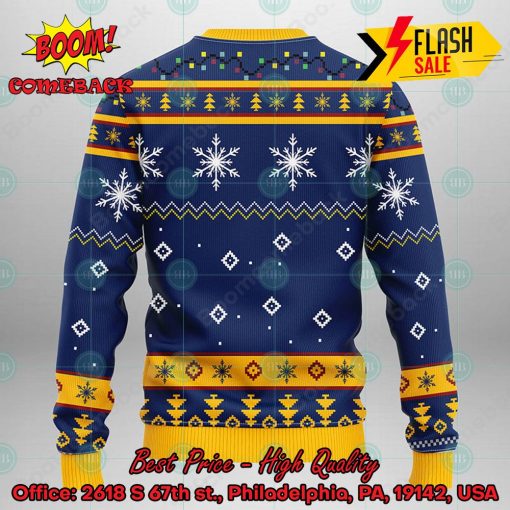 MLB San Diego Padres Grinch Santa Hat Ugly Christmas Sweater