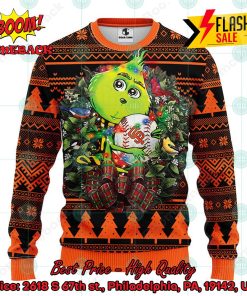 MLB San Francisco Giants Grinch Christmas Circle Ugly Christmas Sweater