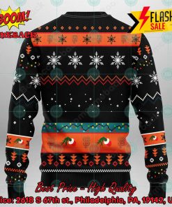 MLB San Francisco Giants Grinch Hand Christmas Light Ugly Christmas Sweater