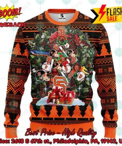 MLB San Francisco Giants Helmets Christmas Gift Ugly Christmas Sweater