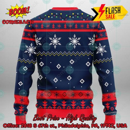 MLB St. Louis Cardinals Grinch Santa Hat Ugly Christmas Sweater