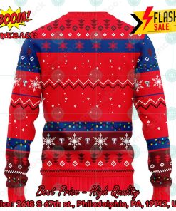 MLB Texas Rangers Santa Claus Dabbing Ugly Christmas Sweater