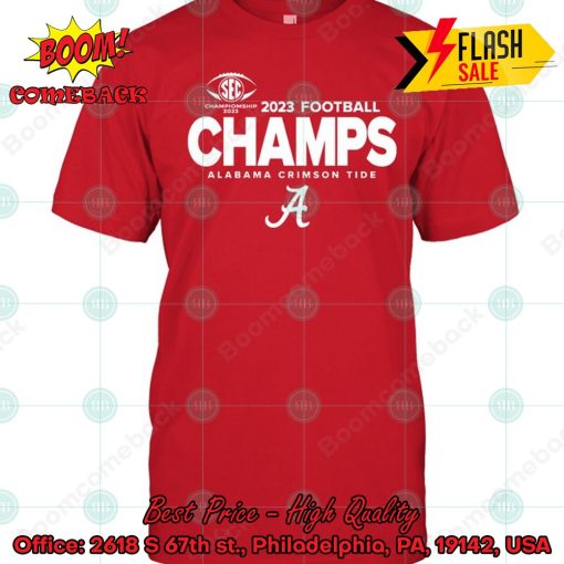 NCAA Alabama Crimson Tide SEC Championship Shirt 2023