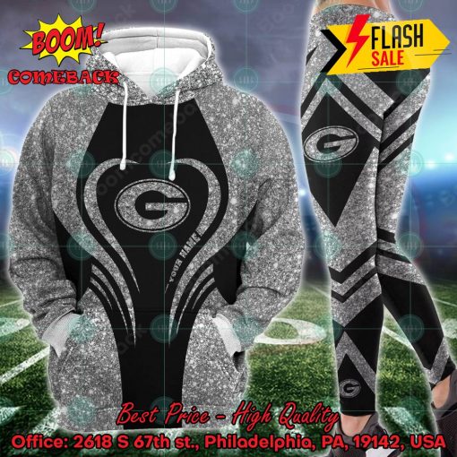 NCAA Georgia Bulldogs Personalized Name Hoodie And Leggings