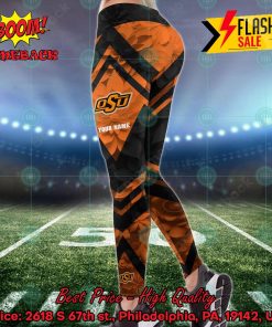 ncaa oklahoma state cowboys flower personalized name hoodie and leggings 2 qUWj9