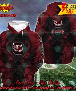 NCAA South Carolina Gamecocks Flower Personalized Name Hoodie And Leggings