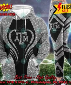 NCAA Texas A&M Aggies Personalized Name Hoodie And Leggings