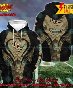 NCAA UCF Knights Flower Personalized Name Hoodie And Leggings