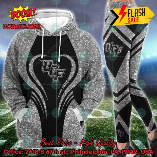 NCAA UCF Knights Personalized Name Hoodie And Leggings