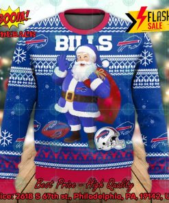 NFL Buffalo Bills Santa Claus OK Ugly Christmas Sweater