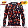 NFL Cleveland Browns Snoopy Driving Car Ugly Christmas Sweater