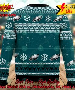 NFL Philadelphia Eagles Santa Claus OK Ugly Christmas Sweater