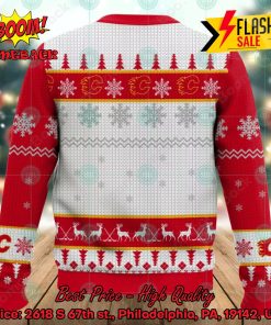 NHL Calgary Flames Big Logo Ugly Christmas Sweater