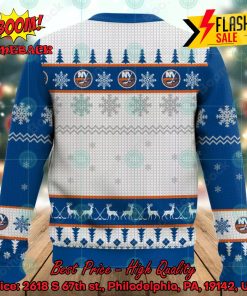 NHL New York Islanders Big Logo Ugly Christmas Sweater
