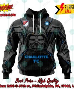 Personalized Charlotte FC Star Wars Darth Vader 3D Hoodie