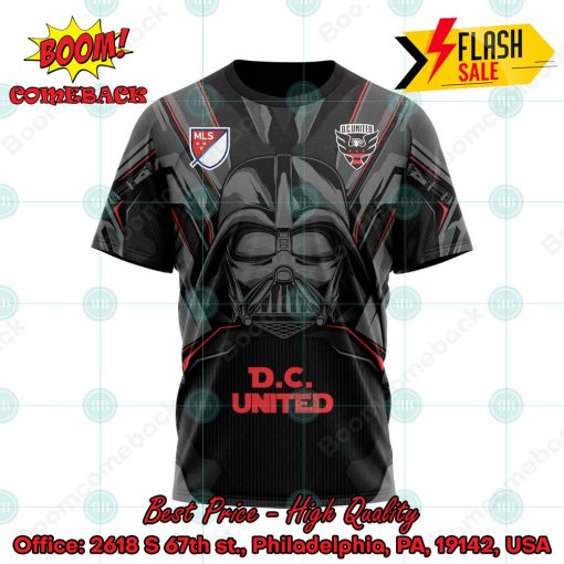 Personalized  D.C. United Star Wars Darth Vader 3D Hoodie