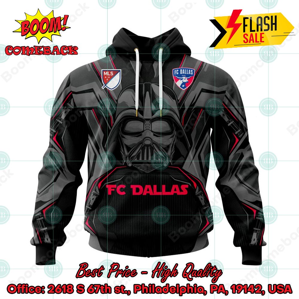 Personalized FC Dallas Star Wars Darth Vader 3D Hoodie