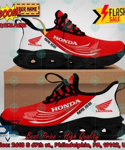 Personalized Name Honda Motorcycle Max Soul Shoes
