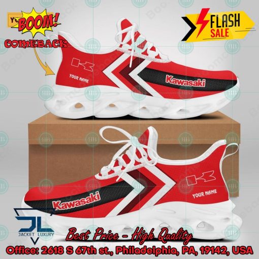 Personalized Name Kawasaki Style 2 Max Soul Shoes