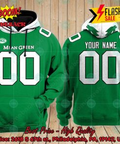 Personalized NCAA North Texas Mean Green 3D Hoodie
