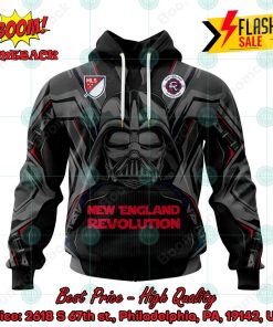 Personalized New England Revolution Star Wars Darth Vader 3D Hoodie