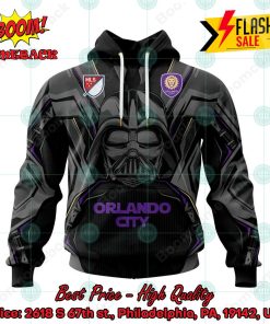 Personalized Orlando City SC Star Wars Darth Vader 3D Hoodie