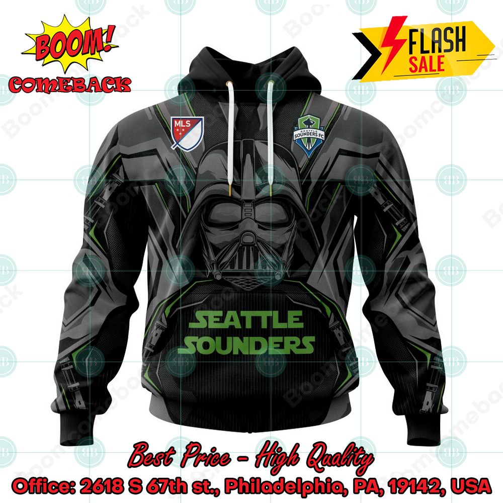 Personalized San Jose Earthquakes Star Wars Darth Vader 3D Hoodie
