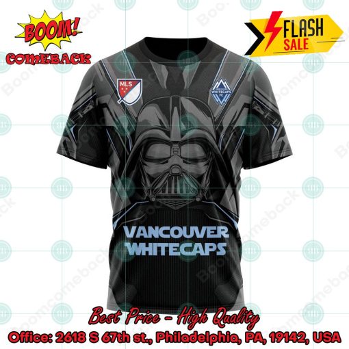 Personalized Vancouver Whitecaps Star Wars Darth Vader 3D Hoodie