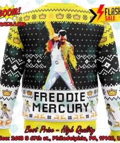 Queen Freddie Mercury Ugly Christmas Sweater