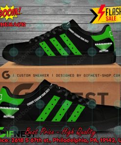 Rammstein Europe Stadium Tour 2023 Green Stripes Adidas Stan Smith Shoes
